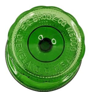 E.O. Brody Co. pressed glass dish MCM